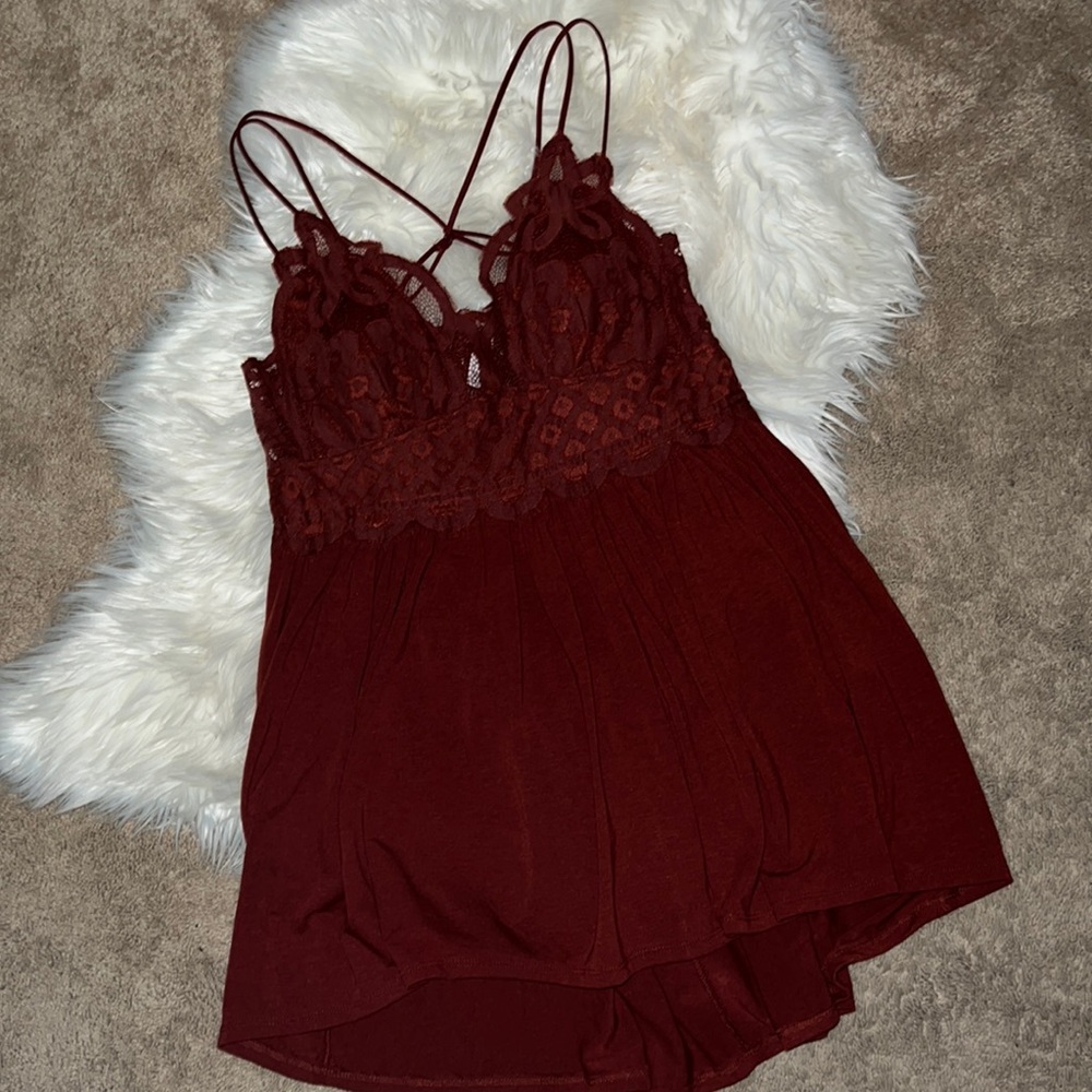 Rust tank, plus size never worn, if you have larger chest wouldn’t recommend